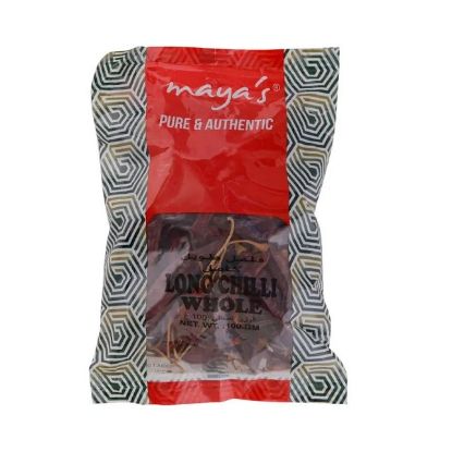 Picture of Maya's Pure & Authentic Long Chilli Whole 100gm
