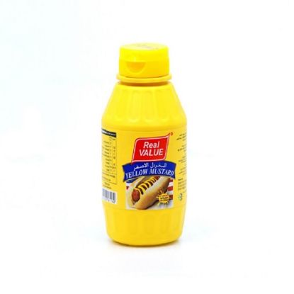 Picture of Real Value Yellow Mustard Sauce 9oz