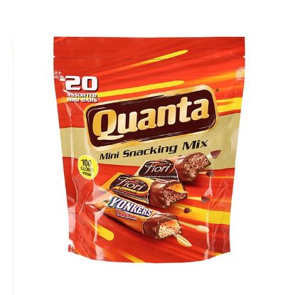 Picture of Quanta Mini Snacking Mix 20 Assorted Bars 384gm
