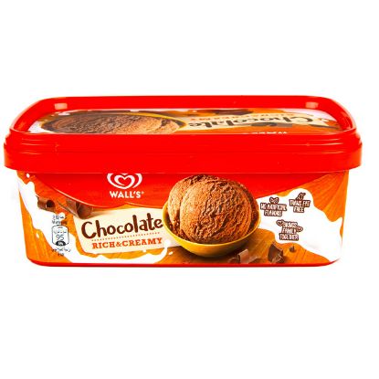 Picture of Wall's Ice Cream Tub Chocolate 1ltr