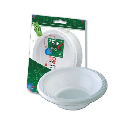 Picture of Al Bayader Plastic Round Bowl (50pc)