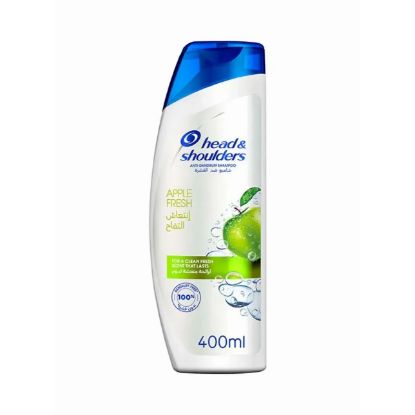 Picture of Head & Shoulders Antidandruff Shampoo Apple Fresh 100% Dandruff Free 400ml