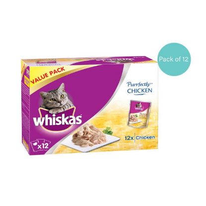 Picture of Whiskas Cat Food Perfect Chicken 12x85gm