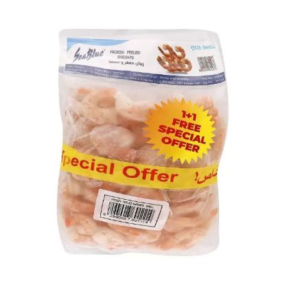 Picture of Seablue Frozen Peeled Shrimp Small 2X400gm