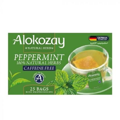Picture of Alokozay Peppermint 25 Tea Bags Caffeine Free 