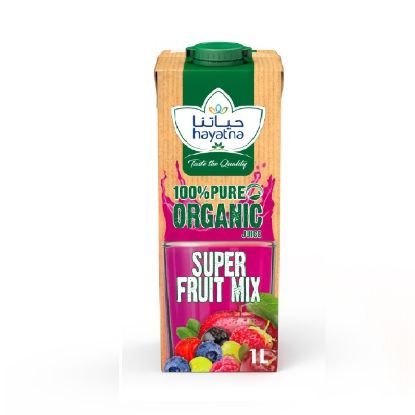 Picture of Hayatna Organic Juice Uht Super Fruit 1ltr