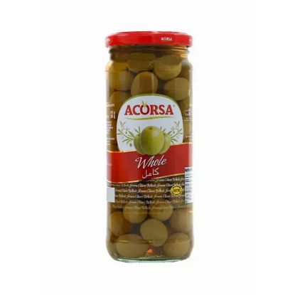 Picture of Acorsa Olives Green Plain Whole Jar 285gm