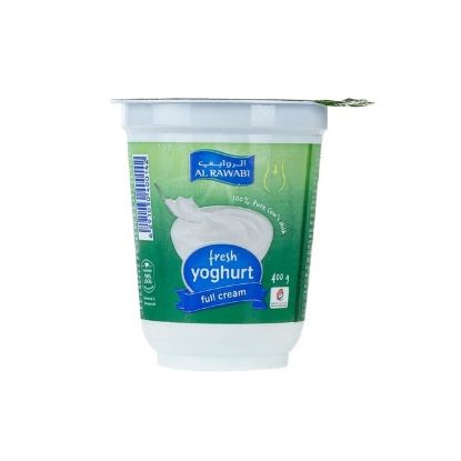 Picture of Al Rawabi Fresh Full Cream Yoghurt, 400gm