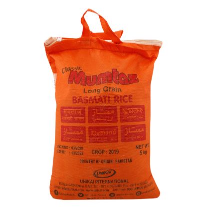 Picture of Mumtaz Classic Basmati Rice Long Grain 5kg