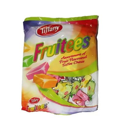 Picture of Tiffany Fruitees Assortment Of Fruit Flavoured Toffee Chews 600gm