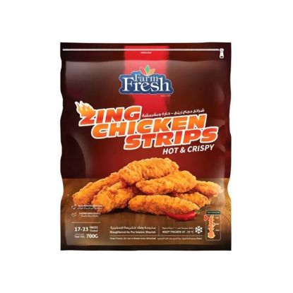 Picture of Farm Fresh Frozen Chicken Zing Strip 700gm