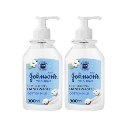 Picture of Johnson Hand Wash Cotton Milk 2x300ml