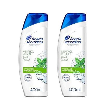 Picture of Head & Shoulders Shampoo Refresh Menthol (2x400ml)