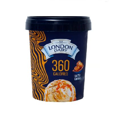 Picture of London Dairy Ice Cream Salted Caramel 473ml