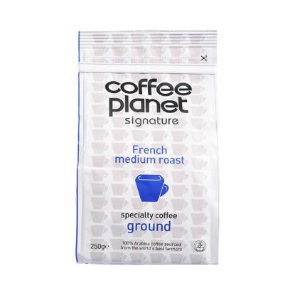 Picture of Coffee Planet Signature French Medium Roast Specialty Coffee Ground 250gm