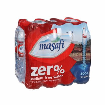 Picture of Masafi Water Zero Sodium 12x500ml