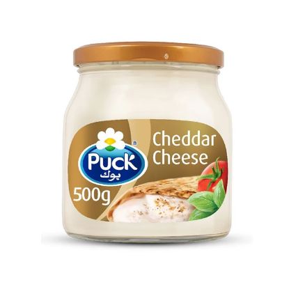 Picture of Puck Cheddar Cream Cheese Spread Jar, 500gm