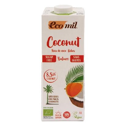 Picture of Ecomil Coconut Milk Nature Sugar Free 1ltr
