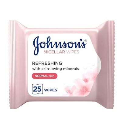 Picture of Johnson's Wipes Normal Micellar 25's