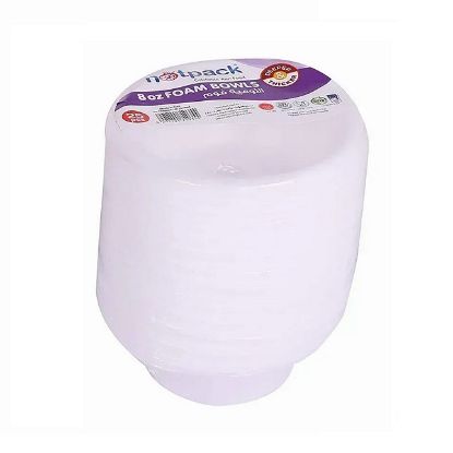 Picture of Hotpack Foam Bowl 8 Ounces 25's