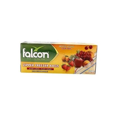 Picture of Falcon Zipper Freezer Bag 18x21cm 50's
