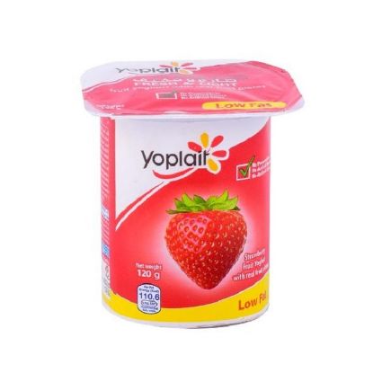 Picture of Yoplait Fruit Yoghurt Low Fat Strawberry, 120gm