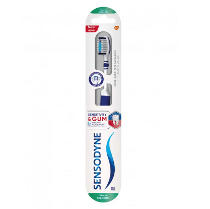Picture of Sensodyne Tooth Brush Sensitive & Gum Medium 1pc