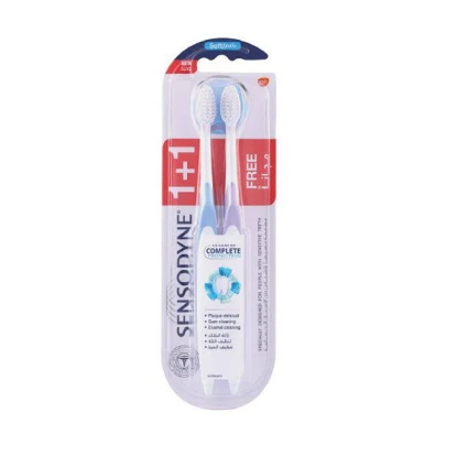 Picture of Sensodyne Toothbrush Advanced Complete Soft Protection 1+1pc