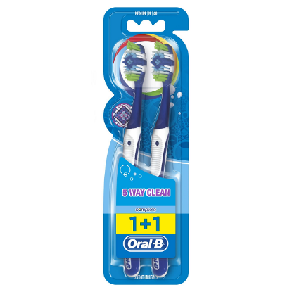 Picture of Oral-B Toothbrush Complete 5-Way Clean 1+1pc