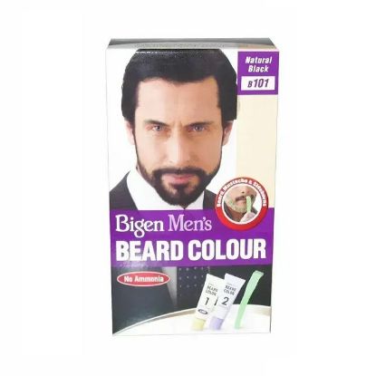 Picture of Bigen Men's Beard Color B101 Natural Black