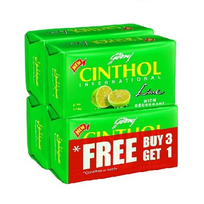 Picture of Godrej Soap Cinthol Lemon 3+1 (175gm)