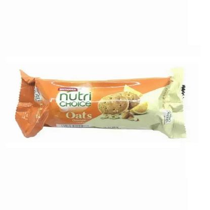 Picture of Britannia Nutri Choice Oats Orange Cookies 75gm