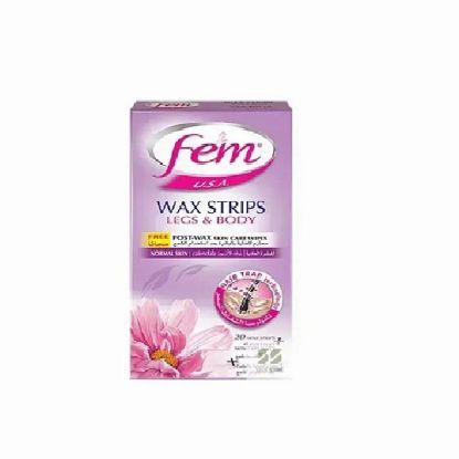 Picture of Fem Wax Strip Legs & Body Normal 20's