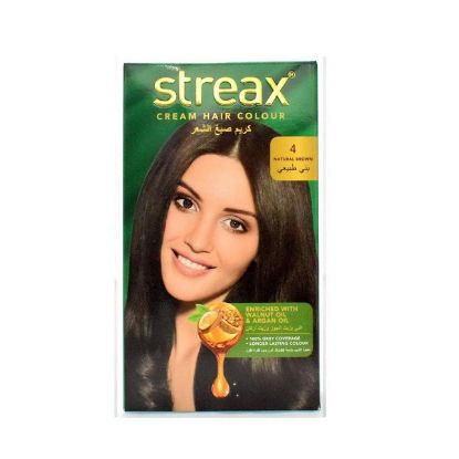 Picture of Streax Hair Color Natural Brown 4 1pc