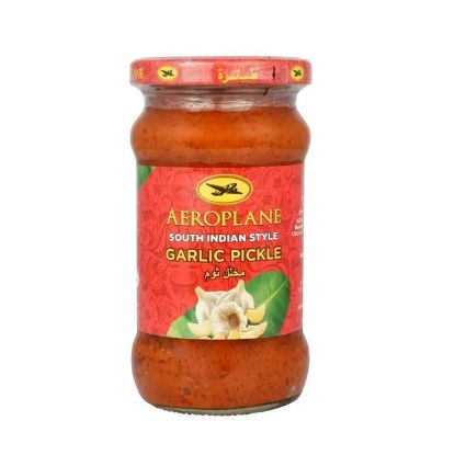 Picture of Aeroplane Garlic Pickle South Indian Style 300gm