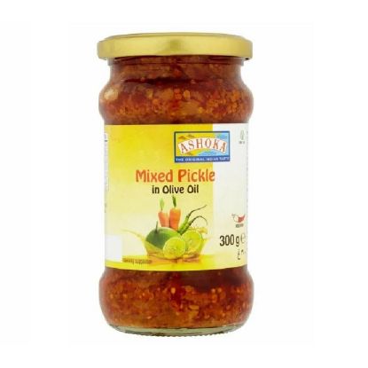 Picture of Ashoka Mix Pickle In Olive Oil 300gm