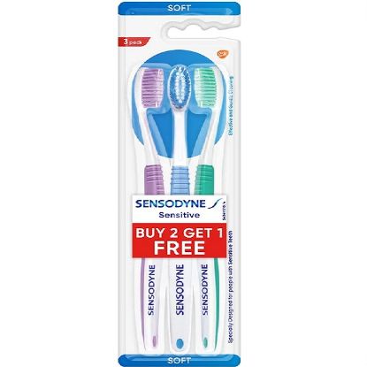 Picture of Sensodyne Toothbrush Sensitive 3's