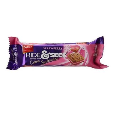 Picture of Parle Hide & Seek Fab Strawberry Biscuit 112gm