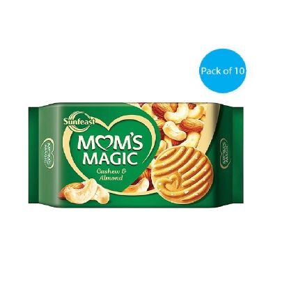Picture of Sunfeast Mom's Magic Cashew & Almond Cookies 10x75gm