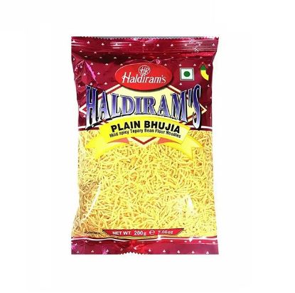 Picture of Haldiram's Bhujia Plain Mild Spicy Tepary Bean Flur Noodles 200gm
