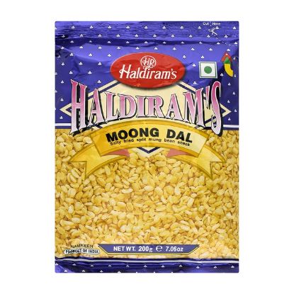 Picture of Haldiram's Moong Dal Salty Fried Split Mung Bean Snack 200gm