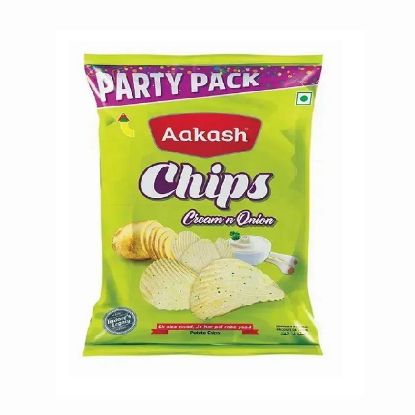 Picture of Aakash Chips Cream N Onion 130gm