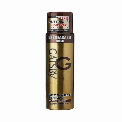 Picture of Gatsby Set & Keep Spray Unbreakable Hold Maintain Firm Style 200ml+50ml