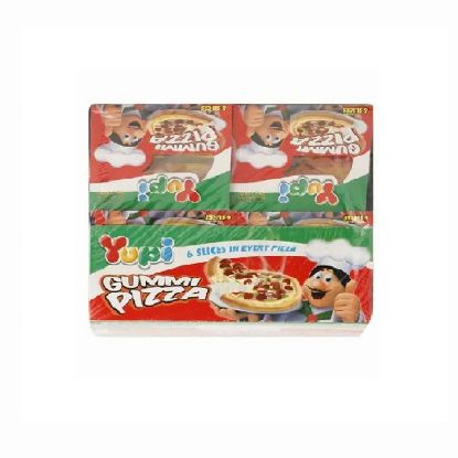 Picture of Yupi Gummi Pizza 6 Slices 24x22.5gm