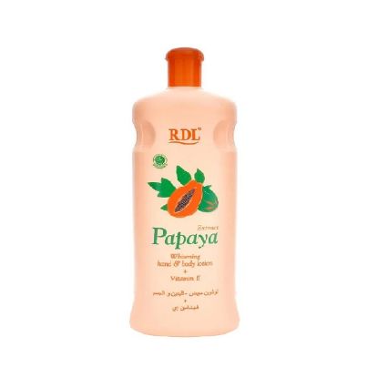 Picture of RDL Lotion Papaya Whitening Hand & Body Lotion 600ml