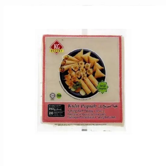 Picture of Kawan Pastry Frozen Spring Roll Pastry 20 Sheets 215x215Mm 250gm