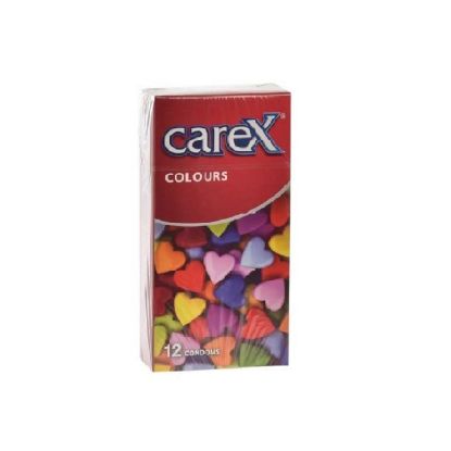 Picture of Carex Condom Colours 12's