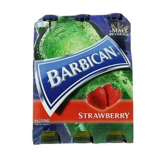 Picture of Barbican Non Alcoholic Malt Strawberry 6x330ml
