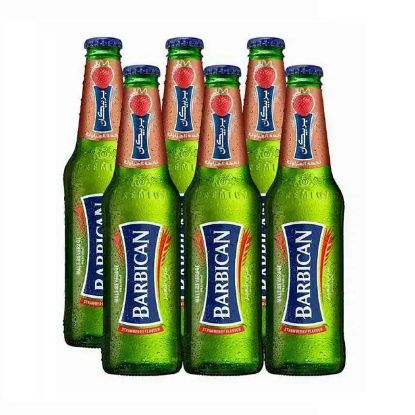 Picture of Barbican Strawberry Non Alcohol Malt Drink 6x325ml