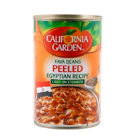 Picture of California Garden Fava Beans Peeled Egyptian Recipe 450Gm